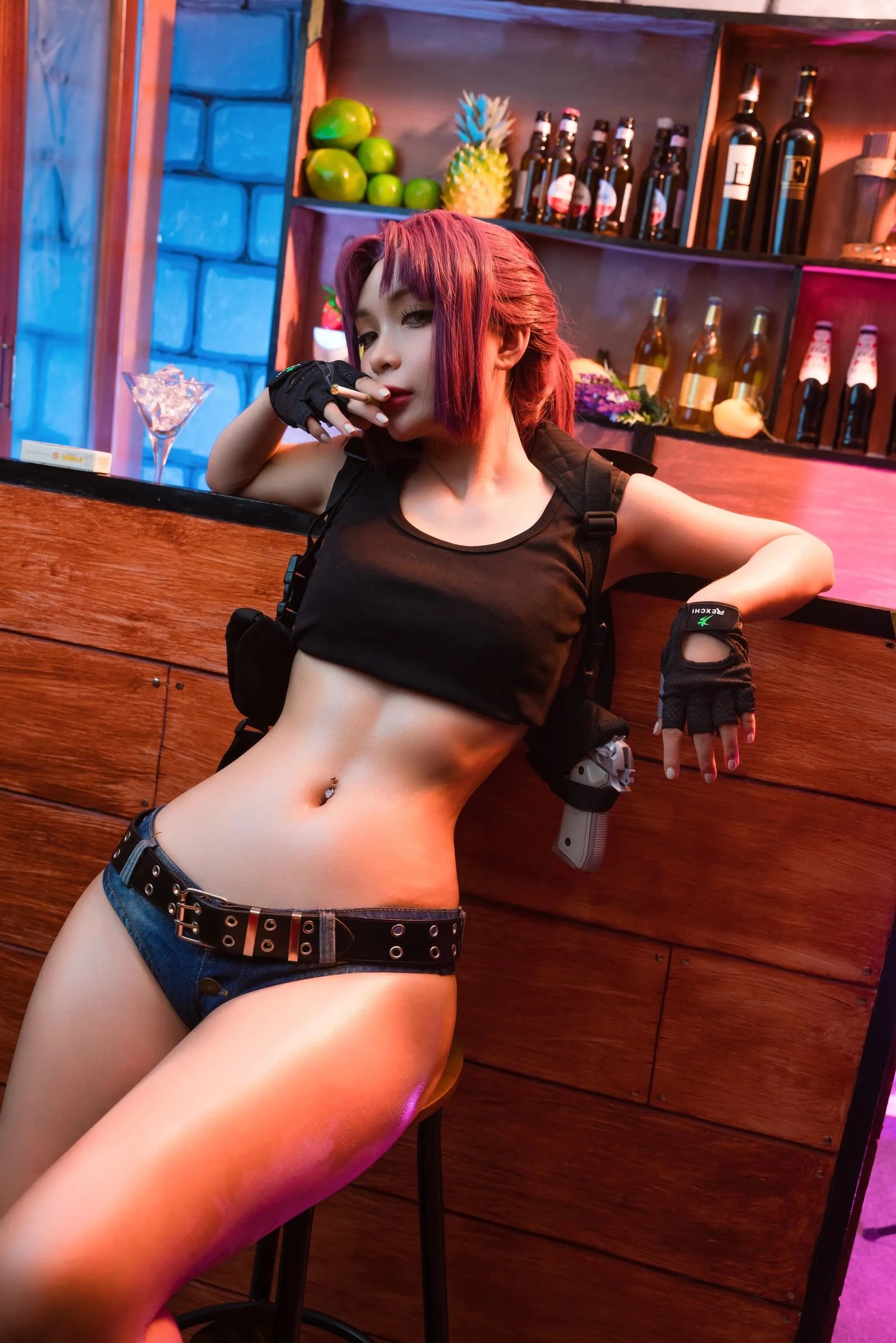 Umeko J – NO.051 Revy Black Lagoon [COMPLETE SET]-Revy HD [56P]插图2